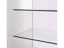 Conjunto de balcÃ£o Pegasus em branco brilhante