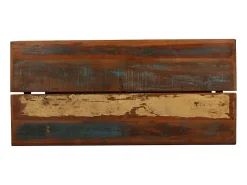 Conjunto de bar 7 pcs madeira recuperada maciça
