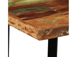 Conjunto de bar 5 pcs madeira recuperada maciça