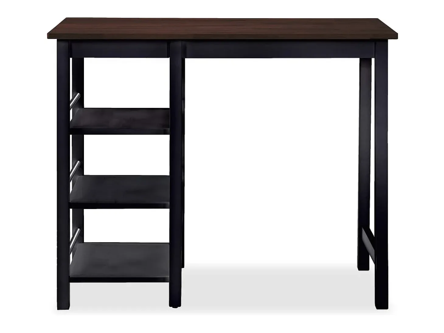 Conjunto de bar 3 pcs MDF preto