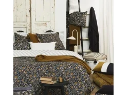 Conjunto de cama Marigold Indies 220x240 + 2 fronhas 63x63 100% algodão
