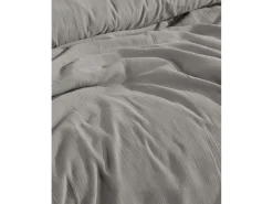 Conjunto de capa de edredão 200x200 cm e fronha em gaze de algodão.