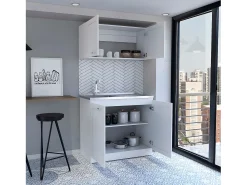 Conjunto de cozinha Zurich, com armário inferior e superior
