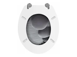 Conjunto de dois assentos sanitários com tampas MDF padrão pedra 02_0002947