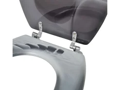 Conjunto de dois assentos sanitários com tampas MDF padrão pedra 02_0002947