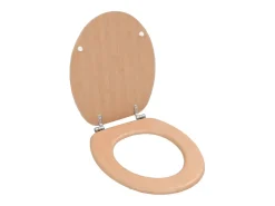 Conjunto de dois assentos sanitários com tampas MDF design em bambu 02_0002963