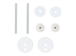 Conjunto de dois assentos sanitários com tampas MDF design em bambu 02_0002963