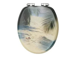 Conjunto de dois assentos sanitários com tampas de fechamento suave MDF cor praia 02_0002984