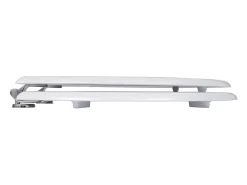 Conjunto de dois assentos sanitários com tampas de MDF branco 02_0002944