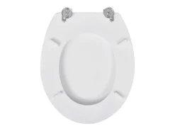 Conjunto de dois assentos sanitários com tampas de MDF branco 02_0002944