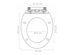 Conjunto de dois assentos sanitários com mecanismo de fechamento suave plástico branco 02_0002955