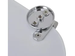 Conjunto de dois assentos sanitários com tampas em formato de gota em MDF 02_0002952