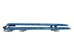 Conjunto de dois assentos sanitários com tampas de fechamento suave em MDF azul com design de gota d'água 02_0002974