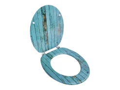 Conjunto de dois assentos sanitários com tampas MDF acabamento em madeira envelhecida 02_0002950