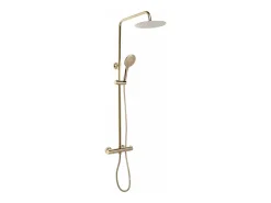 Conjunto De Duche Com Termóstato Rea Vincent Termostat Gold