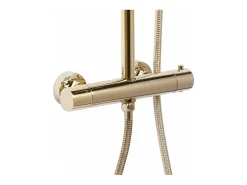 Conjunto De Duche Com Termóstato Rea Vincent Termostat Gold