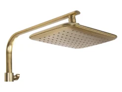 Conjunto De Duche Com Termóstato Rea Tom Termostat Brush Gold