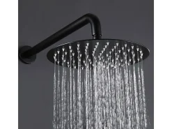 Conjunto De Duche Embutido Rea Ontario Black