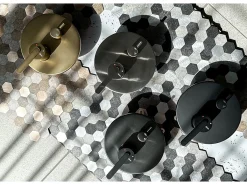 Conjunto De Duche Embutido Rea Ontario Black