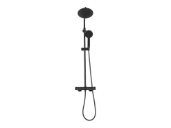 Conjunto De Duche Rea Bliss Thermostat Black