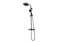 Conjunto De Duche Rea Bliss Thermostat Black