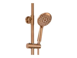 Conjunto De Duche Rea Lungo Thermostat Brush Copper