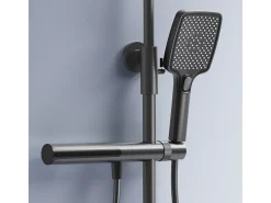 Conjunto De Duche Rea Pedro Thermostat Titanium