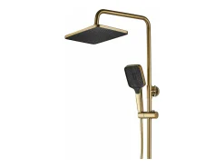 Conjunto De Duche Rea Rob Thermostat Brush Gold
