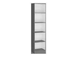 Conjunto de estantes para escritório em melamina de 3 peças com prateleiras e 4 portas , 180.6 cm X 152.8 cm X 29.9 cm , Multicolor