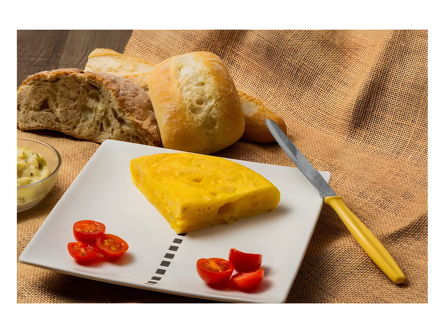 Conjunto de facas de mesa em aço inoxidável martensítico com cabo resistente à água - Conjunto de 12