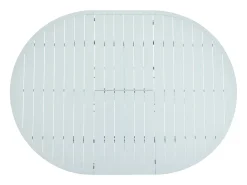 Conjunto de jantar de jardim alumínio: uma mesa extensível + 4 cadeirões - YOHA de MYLIA