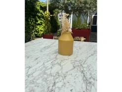 Conjunto de jantar de jardim de 2 lugares Conjunto de jantar de jardim de 2 lugares em aço com tampo em HPL - azul