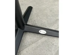 Conjunto de jantar de jardim de 2 lugares Conjunto de jantar de jardim de 2 lugares em aço com tampo em HPL - azul