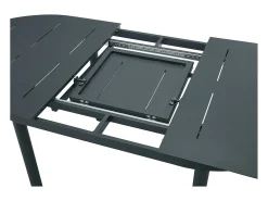 Conjunto de jantar de jardim alumínio 6 lugares antracite LOTTYS de MYLIA