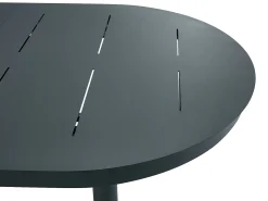 Conjunto de jantar de jardim alumínio 6 lugares antracite LOTTYS de MYLIA