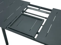 Conjunto de jantar de jardim alumínio 4 lugares antracite LOTTYS de MYLIA
