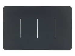 Conjunto de jardim em alumínio: um sofá de 2 lugares, 2 poltronas e 1 mesa de centro - Antracite com almofadas bege - TAVINYA de MYLIA