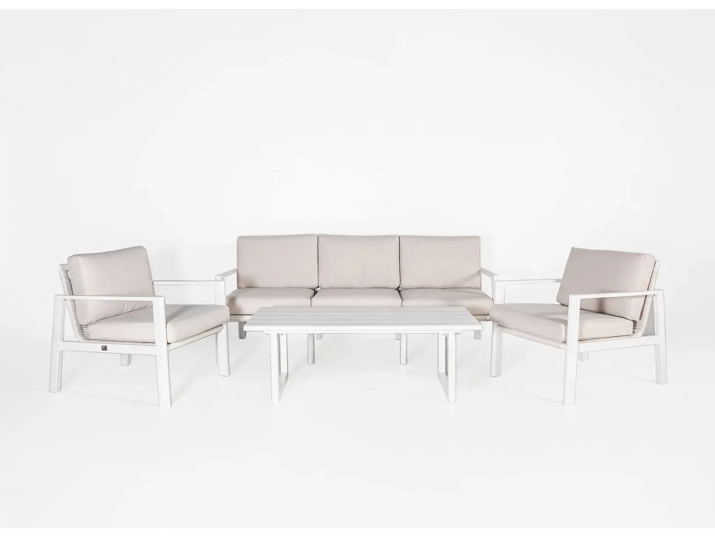 Conjunto de jardim ONIX 4 peças Branco