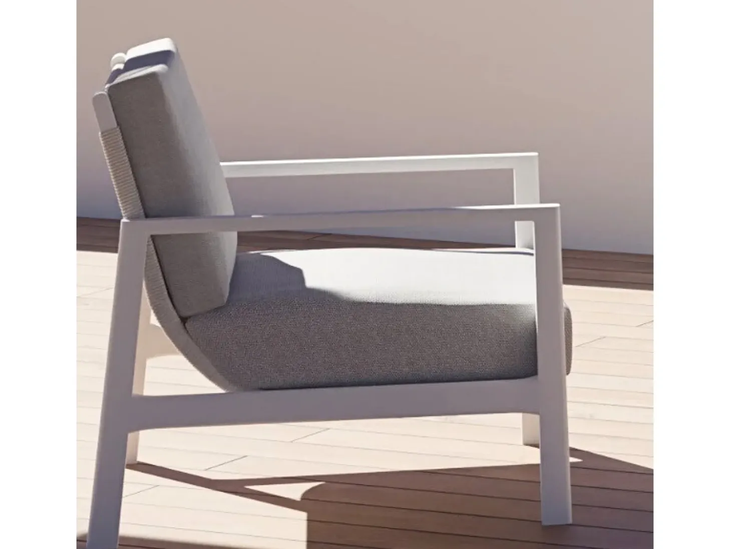 Conjunto de jardim ONIX 4 peças Branco
