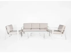 Conjunto de jardim ONIX 4 peças Branco
