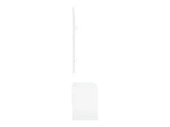 Conjunto de móveis de corredor derivados de madeira branco