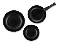 Conjunto de panelas Arthur Martin AM2991 10 peças alumínio antiaderente para todos os fogões, incluindo indução, cor ameixa