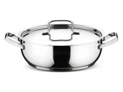 Conjunto de panelas Lagostina SFIZIOSA-10PIECES em aço inoxidável com fundo Lagoseal® Plus