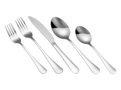 Conjunto de Talheres Conjunto de Talheres em Aço Inoxidável com 30 Peças para 6 Pessoas, Serviço de Cozinha.