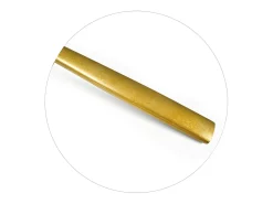 Conjunto de Talheres Vintage Manille Dourado 16 Peças - Conjunto de Talheres em Aço Inoxidável com Acabamento Fosco