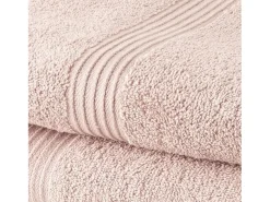 Conjunto de Toalhas de Banho 100% Algodão - Rosa do Deserto HOJE
