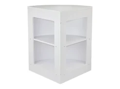 Conjunto de varanda de recepÃ§Ã£o branca para Zodiac Store