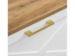 Conjunto de vestiário de entrada 75x35x195 cm - com móvel para sapatos e ganchos - com prateleiras - Branco