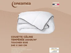 Conjunto edredão toque sedoso 240 x 260 cm + 2 almofadas 60 x 60 cm branco - BIESYA