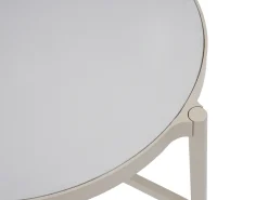 Conjunto lazer jardim alumínio 4 lugares bege - LOMAM de MYLIA